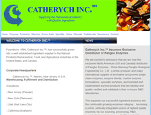 Tablet Screenshot of catherych.com